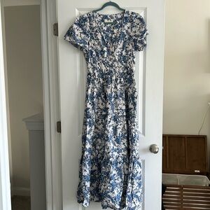 Meave anthro floral dress